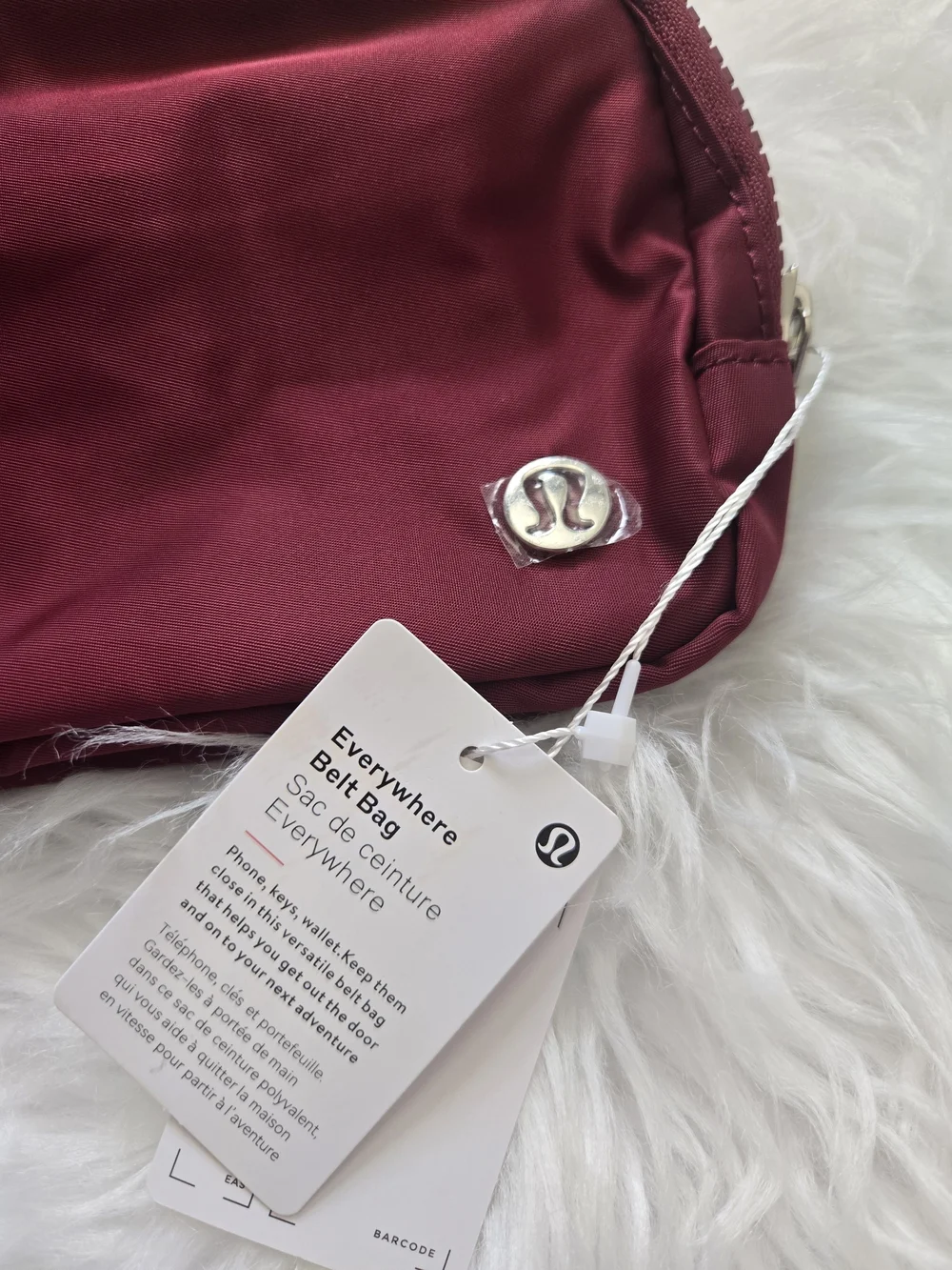 lululemon athletica Burgundy Everywhere Belt Bag 1L